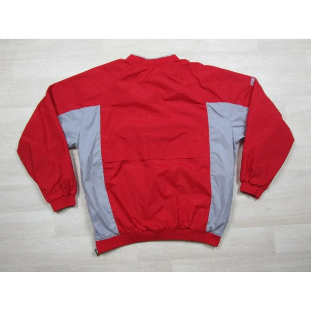 Vintage Y2K Nike Team Ohio State Buckeyes‎ Pullover Windbreaker (M) Jacket OSU